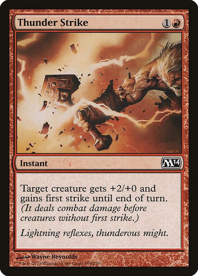 Thunder Strike 159 (Magic 2014 (M14))  | Good Games Adelaide SA