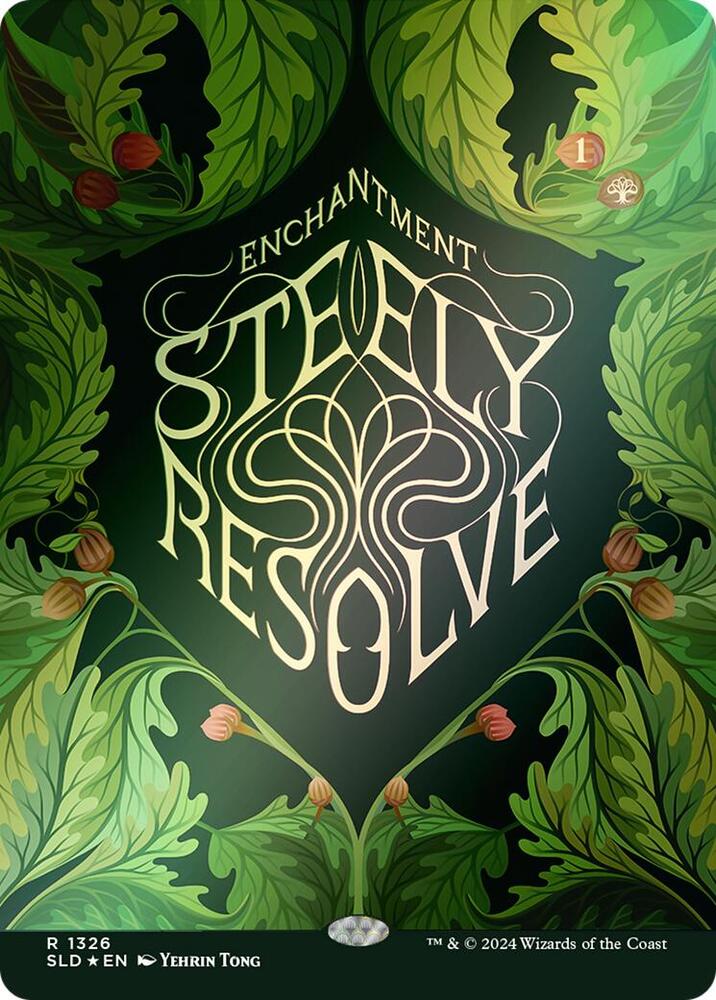 Steely Resolve 1326 (Secret Lair Drop Series)  - Foil | Good Games Adelaide SA