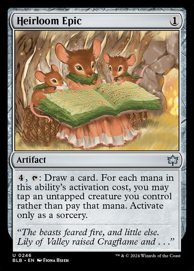 Heirloom Epic 246 (Bloomburrow)  | Good Games Adelaide SA