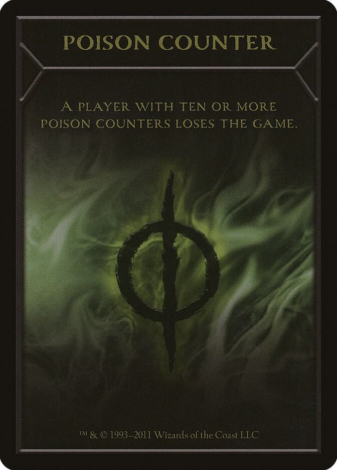 Poison Counter Token  (New Phyrexia)  | Good Games Adelaide SA