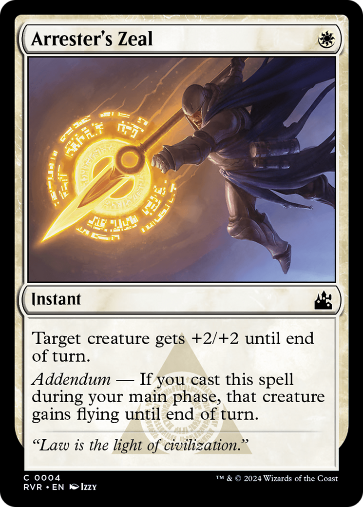 Arrester's Zeal [Ravnica Remastered] | Good Games Adelaide SA
