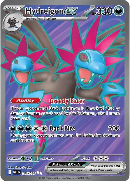 Hydreigon ex 161/086 163/086 (SV: White Flare)  - Holofoil | Good Games Adelaide SA
