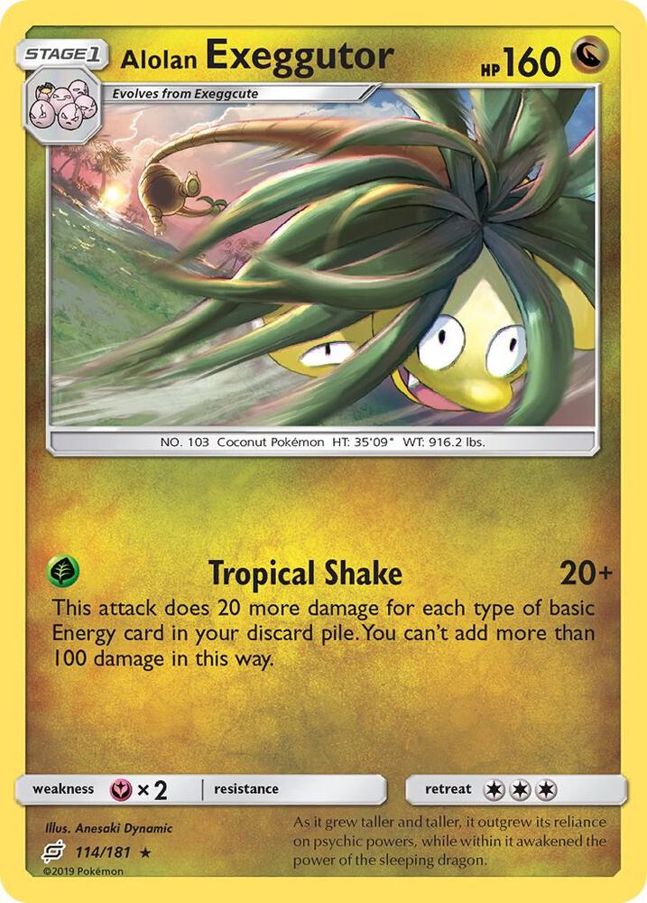 Alolan Exeggutor 114/181 (SM - Team Up)  | Good Games Adelaide SA