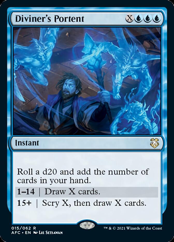 Diviner's Portent [Dungeons & Dragons: Adventures in the Forgotten Realms Commander] | Good Games Adelaide SA