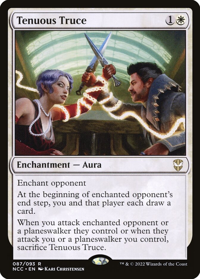 Tenuous Truce 87 (Commander: Streets of New Capenna)  - Foil | Good Games Adelaide SA