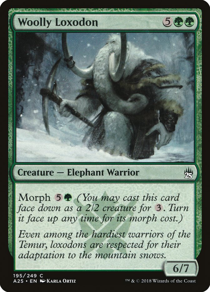 Woolly Loxodon 195 (Masters 25)  - Foil | Good Games Adelaide SA
