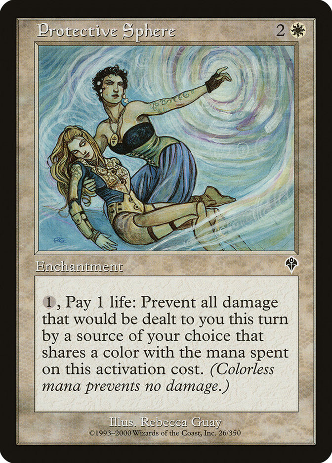 Protective Sphere 26 (Invasion)  - Foil | Good Games Adelaide SA