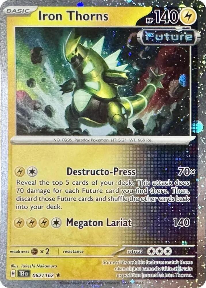 Iron Thorns 062/162 (Miscellaneous Cards & Products)  - Cosmo Holofoil | Good Games Adelaide SA