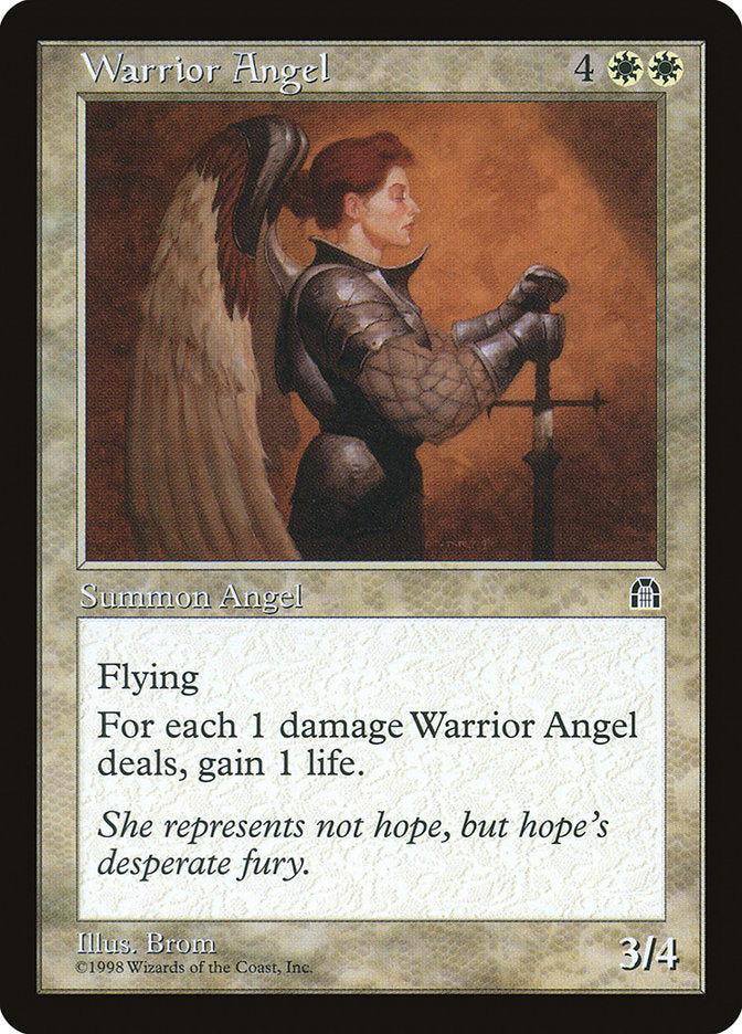 Warrior Angel  (Stronghold)  | Good Games Adelaide SA