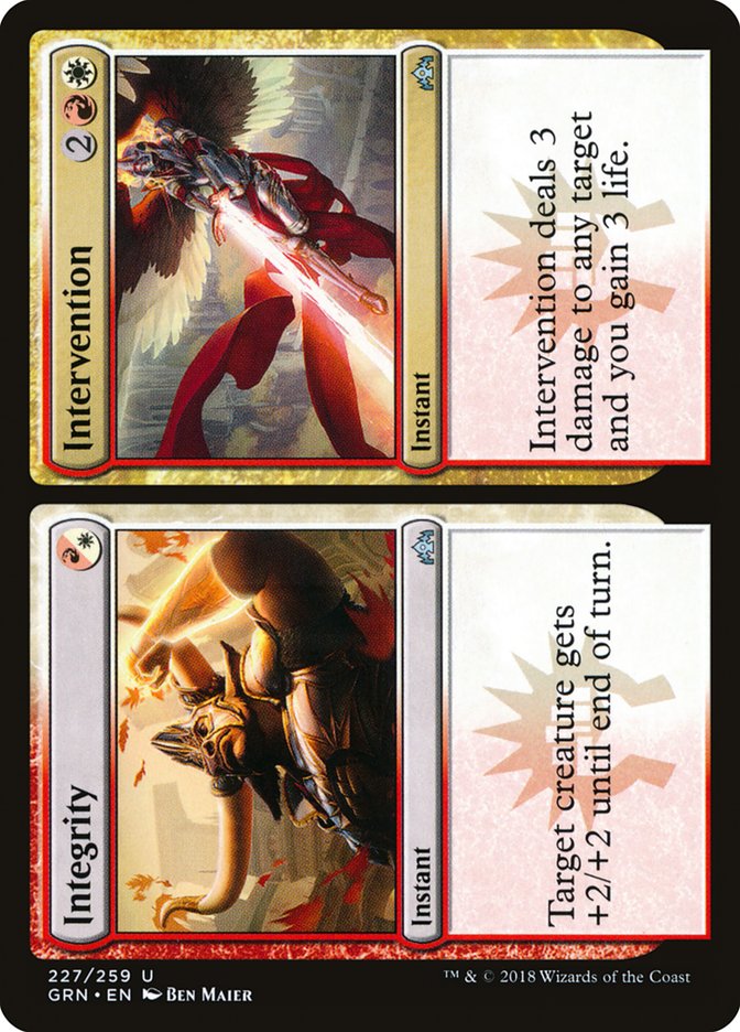 Integrity // Intervention [Guilds of Ravnica] | Good Games Adelaide SA