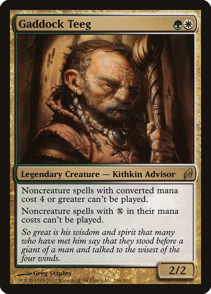 Gaddock Teeg 248 (Lorwyn)  - Foil | Good Games Adelaide SA