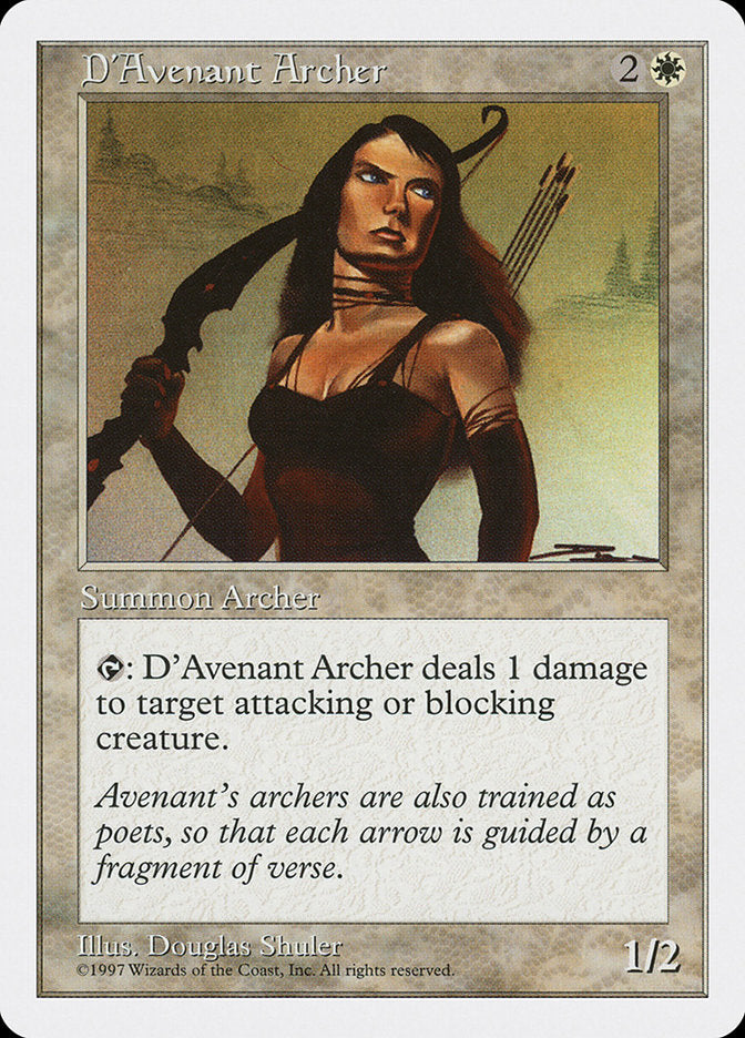 D'Avenant Archer [Fifth Edition] | Good Games Adelaide SA