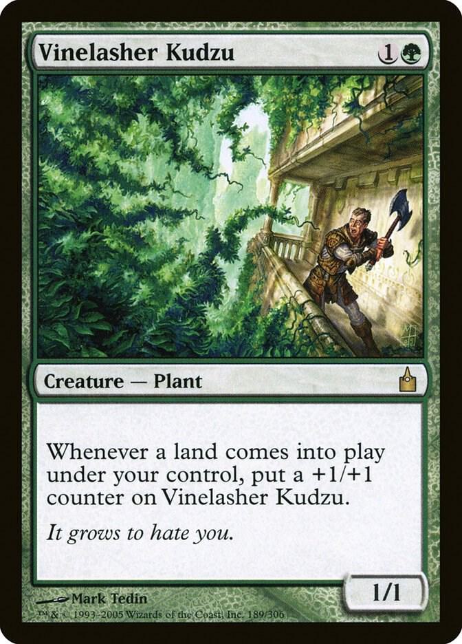 Vinelasher Kudzu 189 (Ravnica: City of Guilds)  - Foil | Good Games Adelaide SA