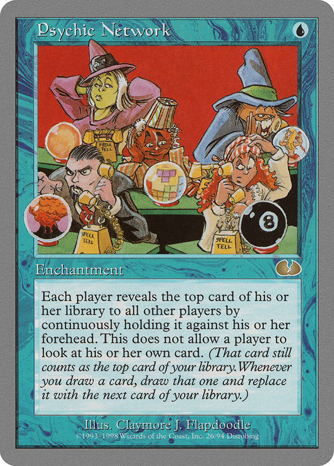 Psychic Network 26 (Unglued)  | Good Games Adelaide SA