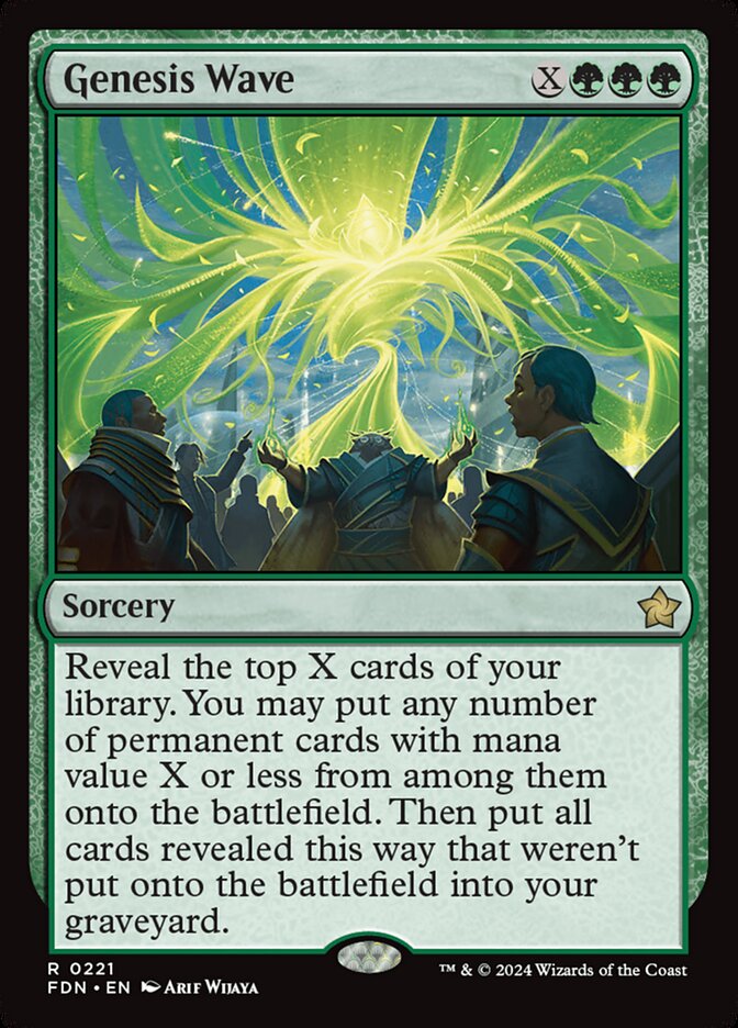Genesis Wave 221 (Foundations)  - Foil | Good Games Adelaide SA