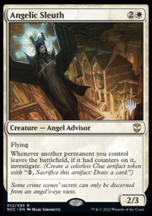 Angelic Sleuth (Promo Pack) [Streets of New Capenna Commander Promos] | Good Games Adelaide SA