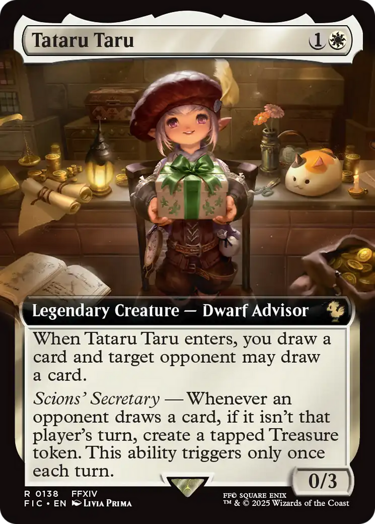 Tataru Taru (Extended Art) [FINAL FANTASY Commander] | Good Games Adelaide SA