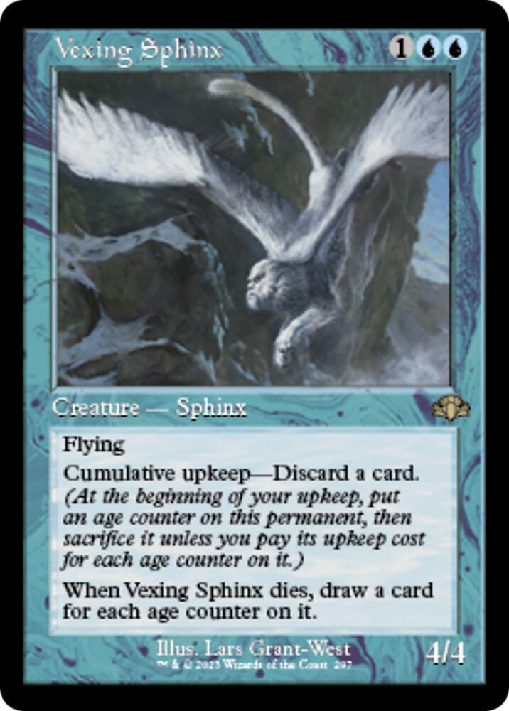Vexing Sphinx Retro Frame 297 (Dominaria Remastered)  | Good Games Adelaide SA
