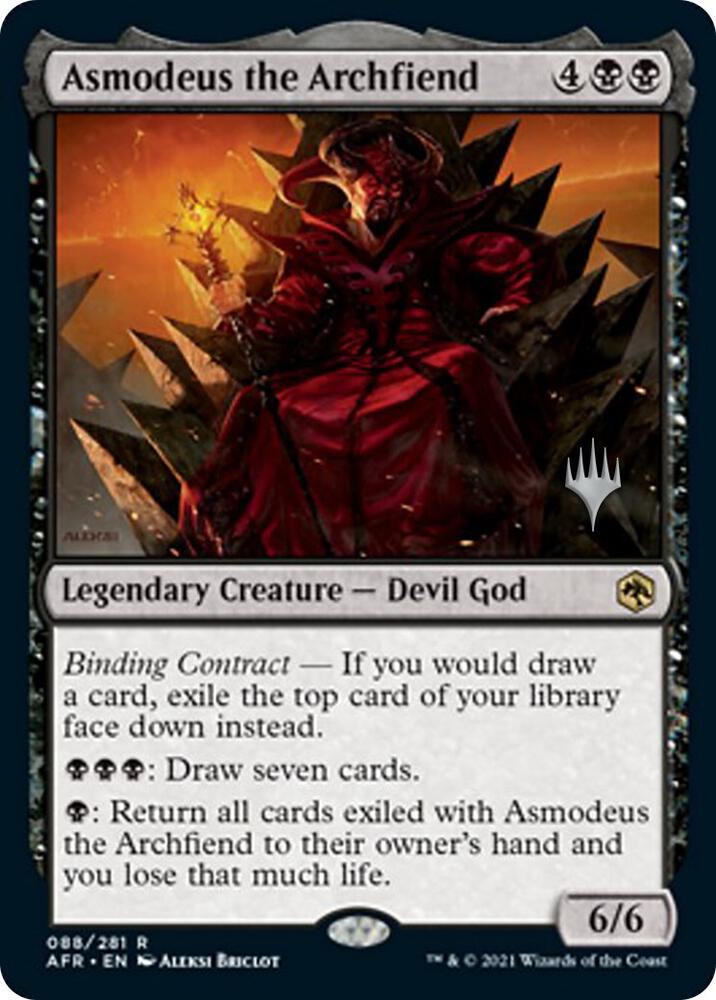 Asmodeus the Archfiend 88 (Promo Pack: Adventures in the Forgotten Realms)  | Good Games Adelaide SA