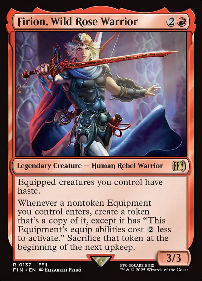 Firion Wild Rose Warrior 137 (FINAL FANTASY)  - Foil | Good Games Adelaide SA