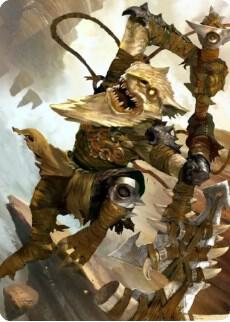 Teeterpeak Ambusher Art Card 67 (Art Series: Zendikar Rising)  | Good Games Adelaide SA
