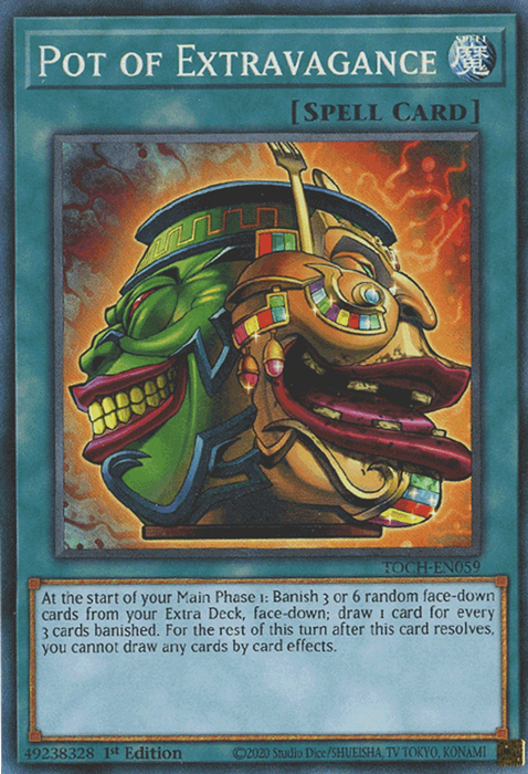 Pot of Extravagance [TOCH-EN059] Collector's Rare | Good Games Adelaide SA