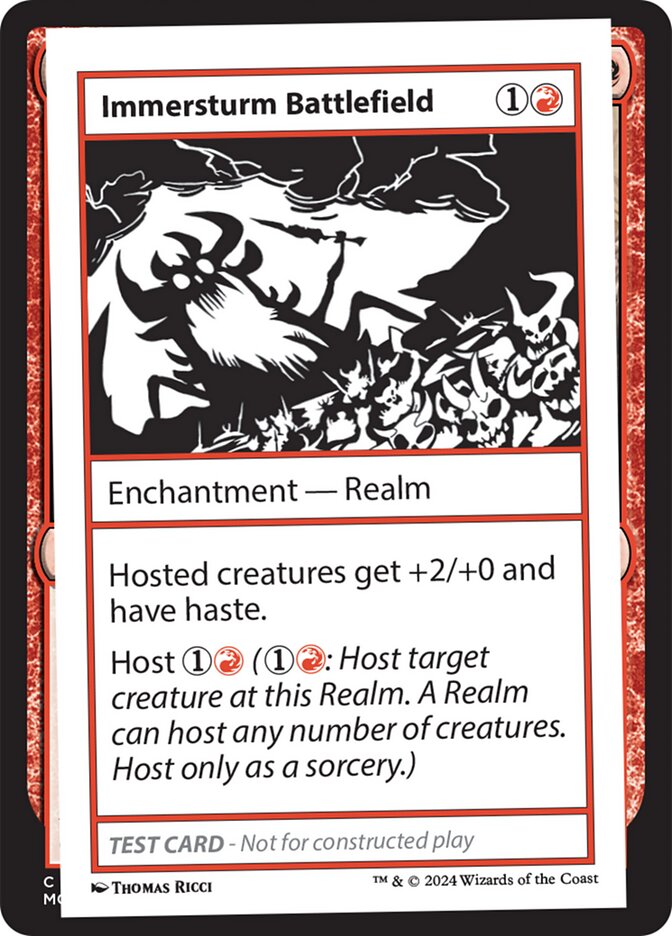 Immersturm Battlefield  (Mystery Booster 2 Playtest Cards)  | Good Games Adelaide SA