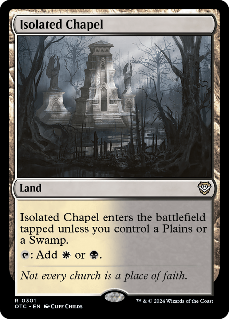 Isolated Chapel [Outlaws of Thunder Junction Commander] | Good Games Adelaide SA