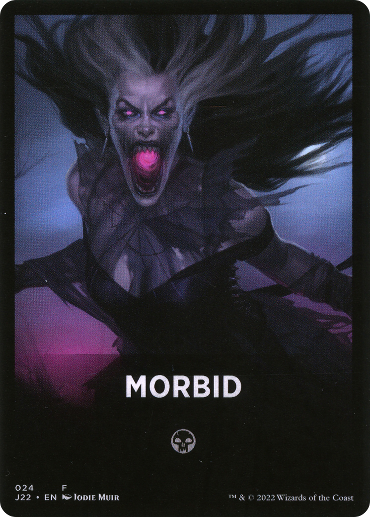 Morbid Theme Card [Jumpstart 2022 Front Cards] | Good Games Adelaide SA