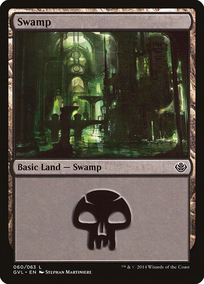 Swamp 060 GVL 60 (Duel Decks: Anthology)  | Good Games Adelaide SA