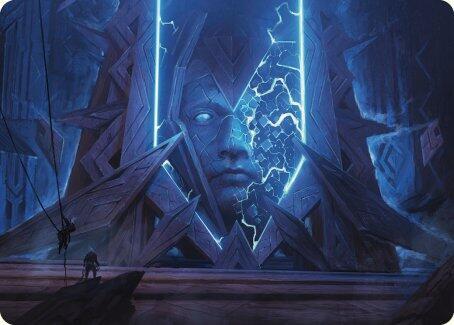 Stone Idol Generator Art Card 35 (Art Series: Modern Horizons 3)  | Good Games Adelaide SA