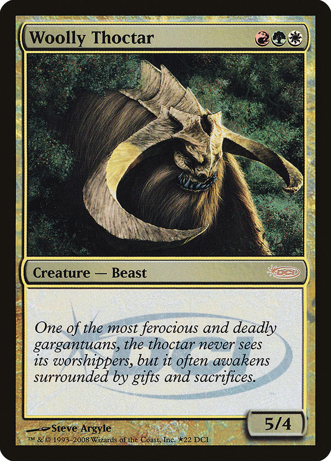 Woolly Thoctar [Wizards Play Network 2008] | Good Games Adelaide SA