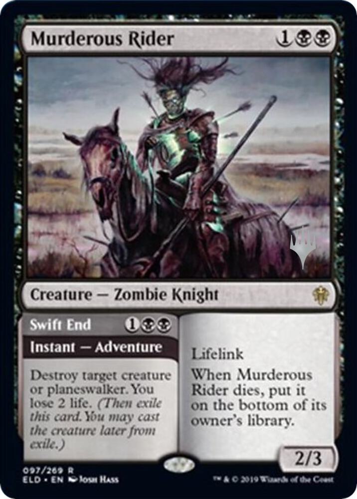 Murderous Rider 97 (Promo Pack: Throne of Eldraine)  | Good Games Adelaide SA