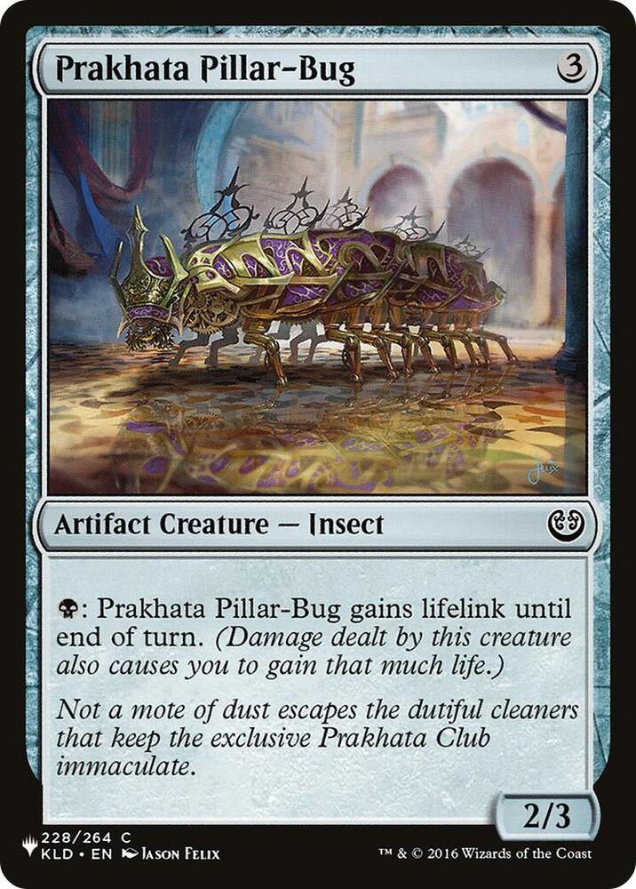 Prakhata Pillar Bug 228/264 (The List Reprints)  | Good Games Adelaide SA