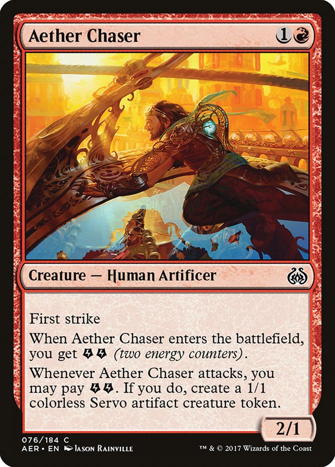 Aether Chaser 76 (Aether Revolt)  - Foil | Good Games Adelaide SA