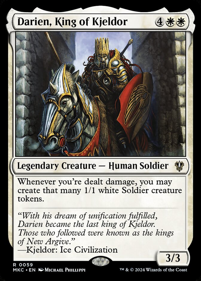 Darien, King of Kjeldor 59 (Commander: Murders at Karlov Manor)  | Good Games Adelaide SA
