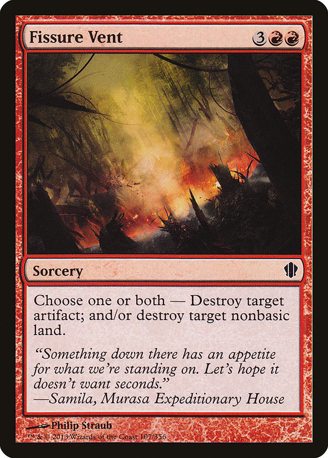 Fissure Vent 107 (Commander 2013)  | Good Games Adelaide SA