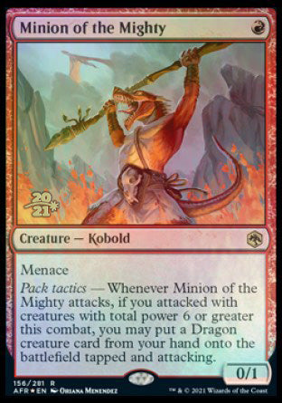 Minion of the Mighty [Dungeons & Dragons: Adventures in the Forgotten Realms Prerelease Promos] | Good Games Adelaide SA