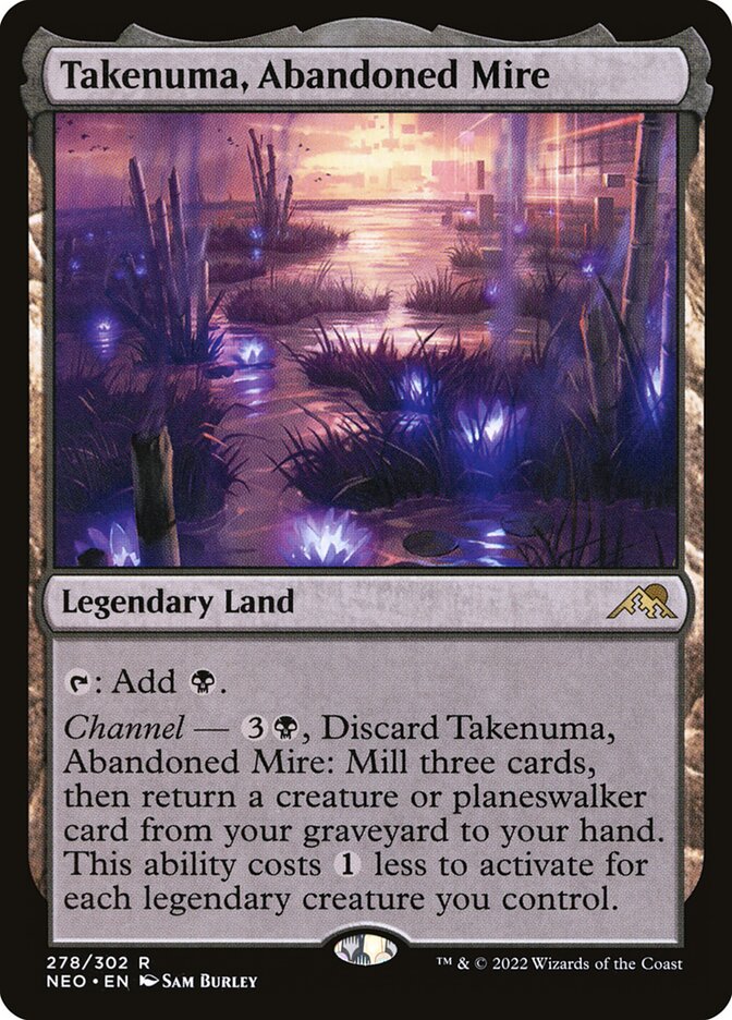 Takenuma Abandoned Mire 278 (Kamigawa: Neon Dynasty)  | Good Games Adelaide SA