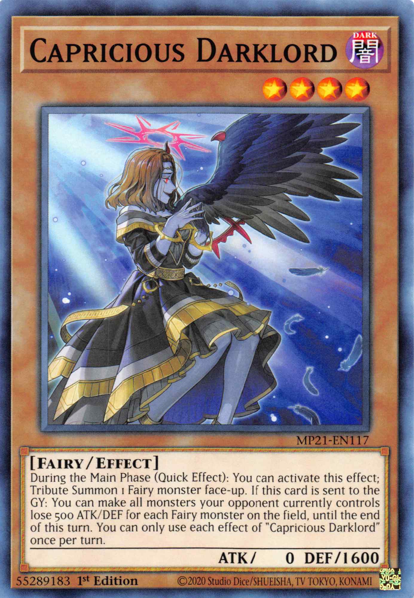 Capricious Darklord [MP21-EN117] Common | Good Games Adelaide SA