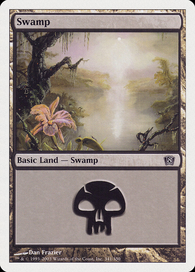 Swamp (341) [Eighth Edition] | Good Games Adelaide SA