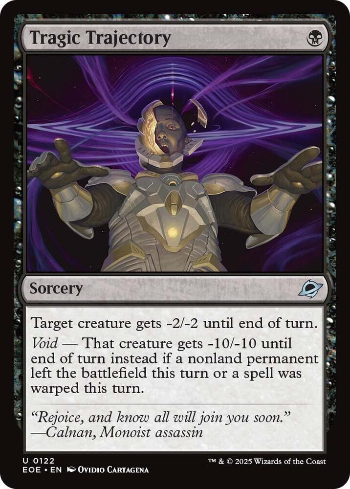 Tragic Trajectory 122 (Edge of Eternities)  - Foil | Good Games Adelaide SA
