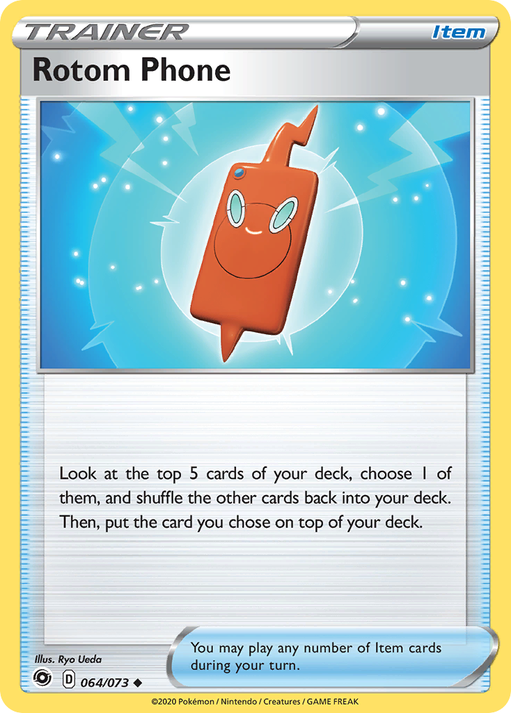 Rotom Phone (064/073) [Sword & Shield: Champion's Path] | Good Games Adelaide SA