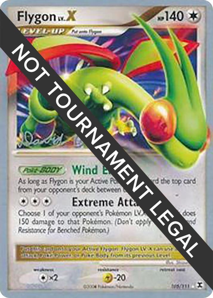 Flygon LVX 2009 David Cohen 105/111 (World Championship Decks)  | Good Games Adelaide SA
