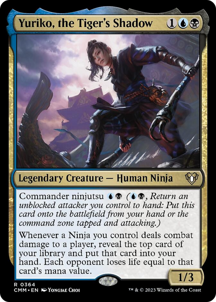 Yuriko, the Tiger's Shadow [Commander Masters] | Good Games Adelaide SA