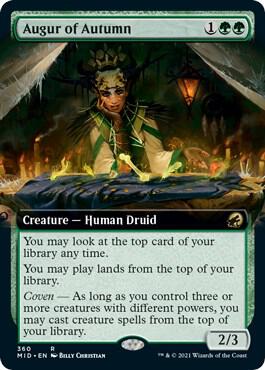 Augur of Autumn Extended Art 360 (Innistrad: Midnight Hunt)  | Good Games Adelaide SA