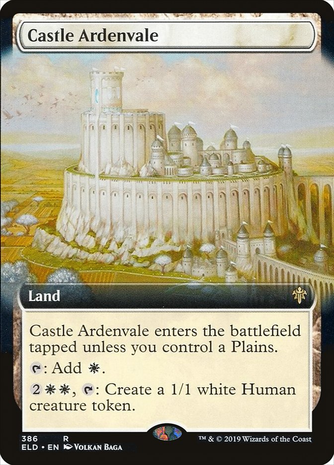 Castle Ardenvale (Extended Art) [Throne of Eldraine] | Good Games Adelaide SA