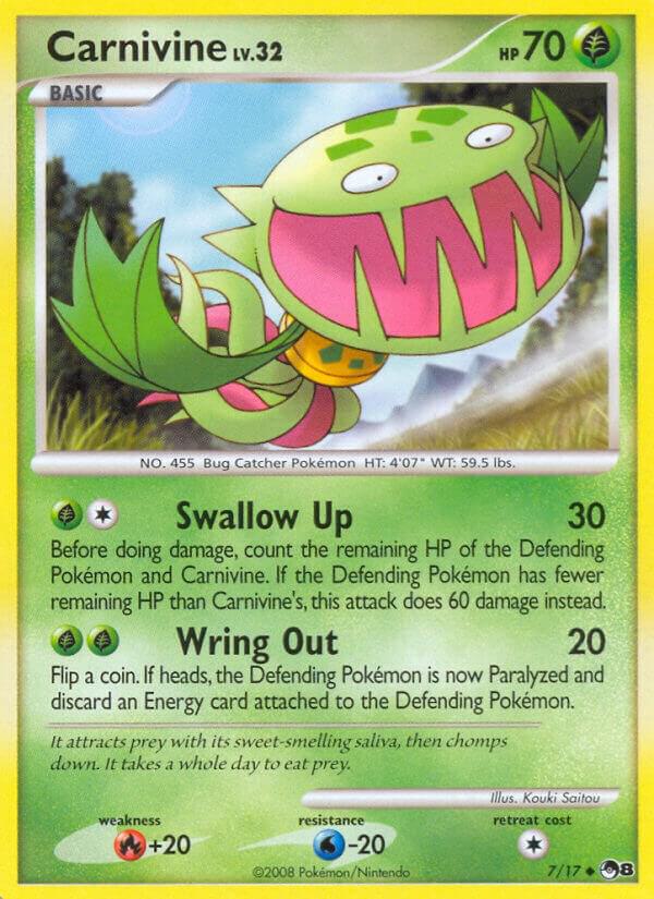 Carnivine 007/017 (POP Series 8)  | Good Games Adelaide SA