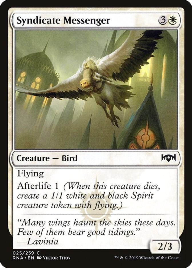 Syndicate Messenger 25 (Ravnica Allegiance)  | Good Games Adelaide SA