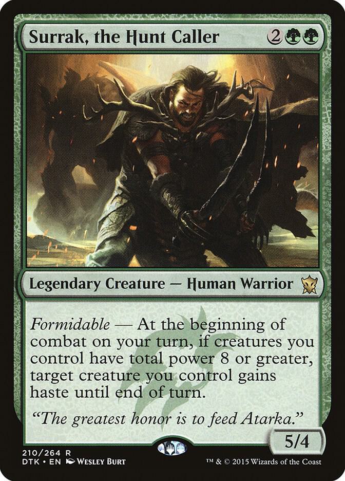 Surrak, the Hunt Caller 210 (Dragons of Tarkir)  - Foil | Good Games Adelaide SA
